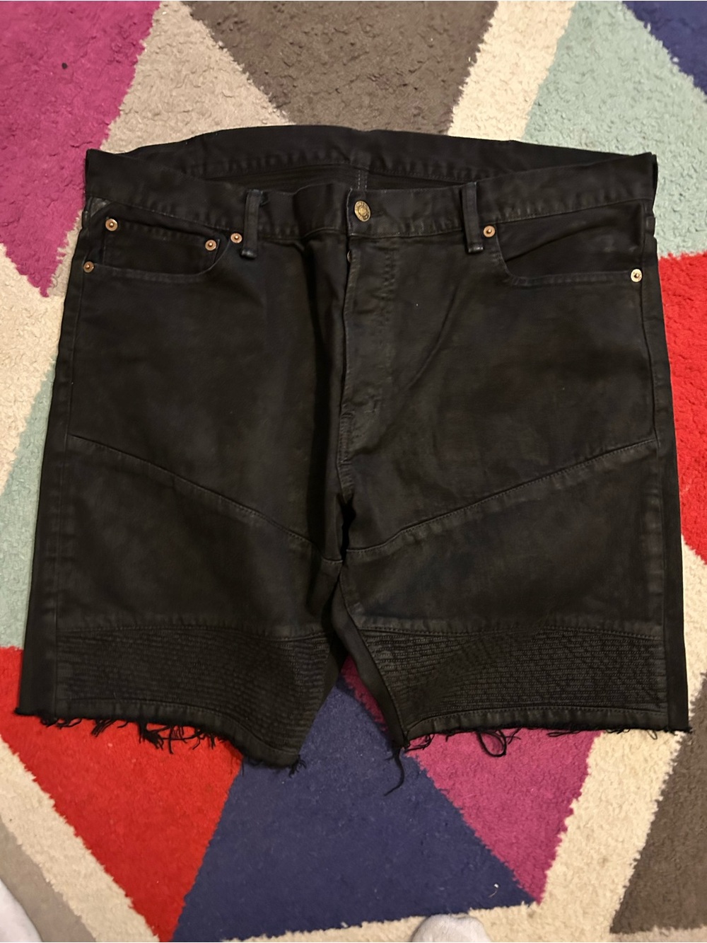 Ralph Lauren Black Denim Shorts